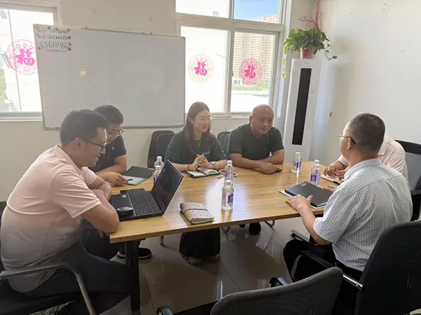 常州市钟楼高新园、常州青枫投资代表到访丰卓科技，共探超声驱动器产品与投资合作