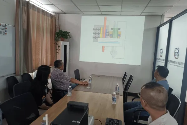 西安客户莅临丰卓科技对接超声驱动器产品