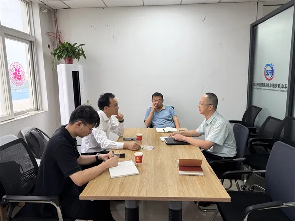 江苏金坛投资控股有限公司与常州市金坛科技局一行到访丰卓科技洽谈合作